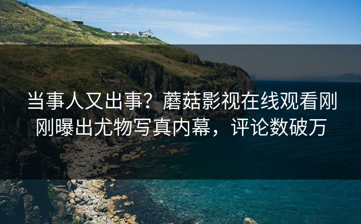 当事人又出事？蘑菇影视在线观看刚刚曝出尤物写真内幕，评论数破万